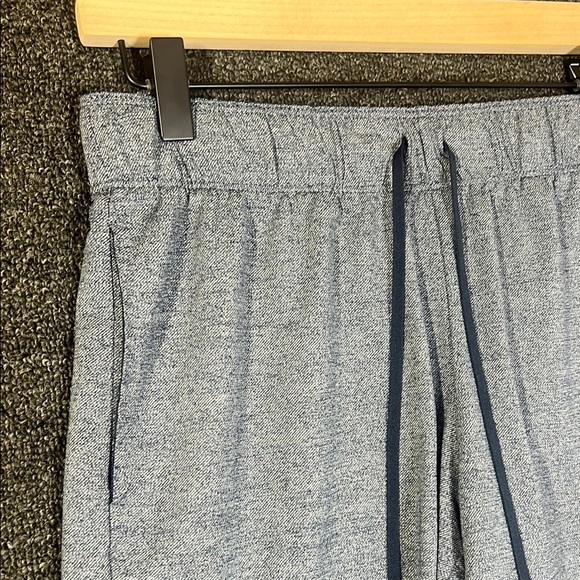 Nike Dri-Fit Blue Gray Athletic Shorts with Elastic Waistband, Womens S - Picture 3 of 8